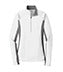 LST854 Women's Sport-Wick Stretch Contrast 1/4-Zip Pullover