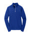 LST860 Women's Sport-Wick Textured 1/4-Zip Pullover