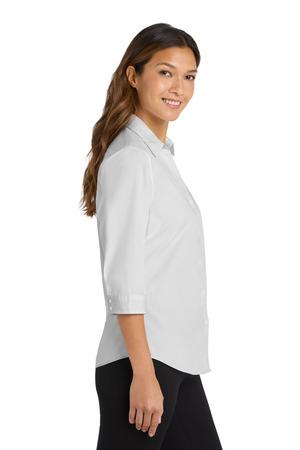 LW102 Women's 3/4-Sleeve Carefree Poplin Shirt
