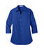 LW102 Women's 3/4-Sleeve Carefree Poplin Shirt