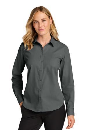 LW816 Women's Long Sleeve Nailhead Easy Care Shirt