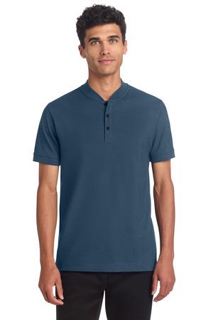 MM1008 Stretch Pique Henley