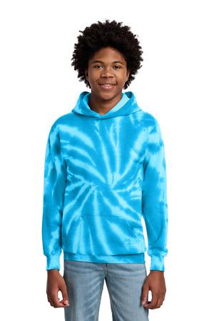PC146Y Youth Tie-Dye Pullover Hooded Sweatshirt