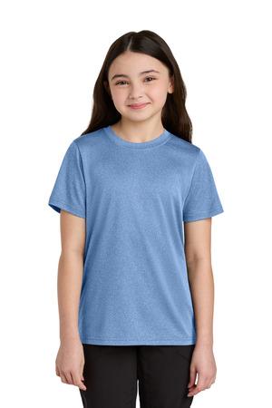 PC390Y Youth Heather Performance Tee