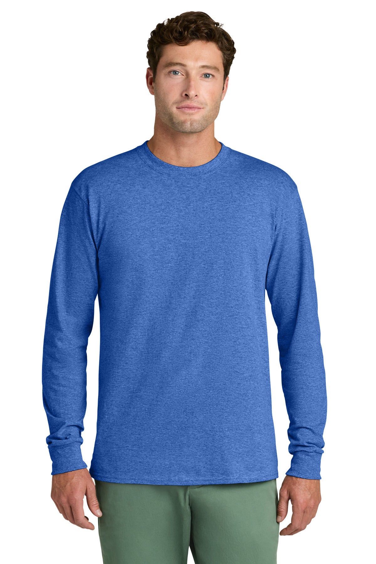 PC54LS_heatherroyal_model_front.jpg