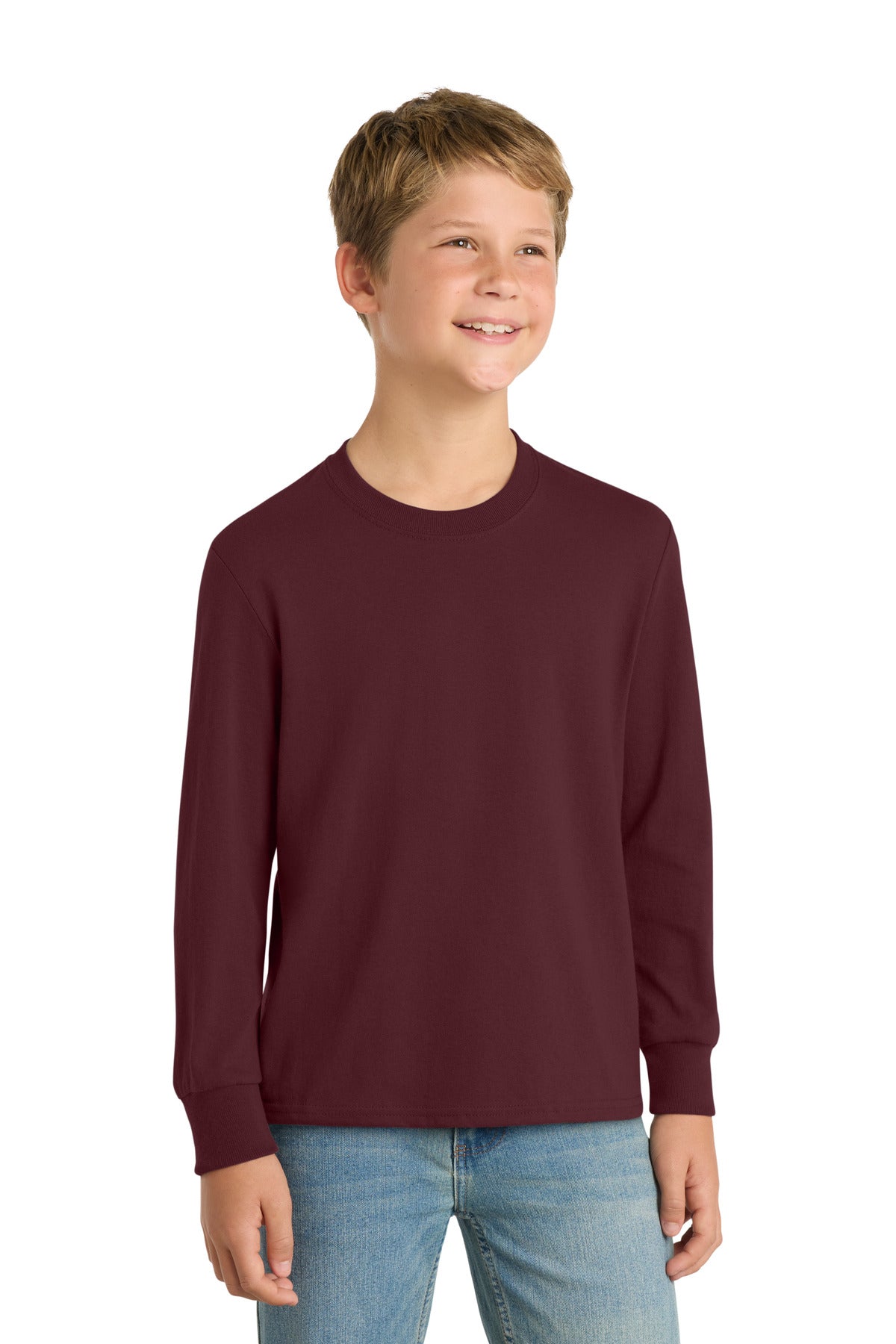 PC54YLS_athleticmaroon_model_front.jpg
