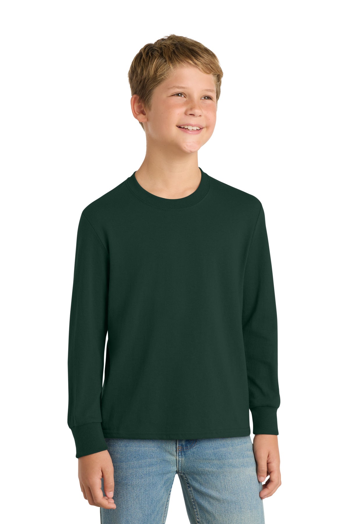 PC54YLS_darkgreen_model_front.jpg
