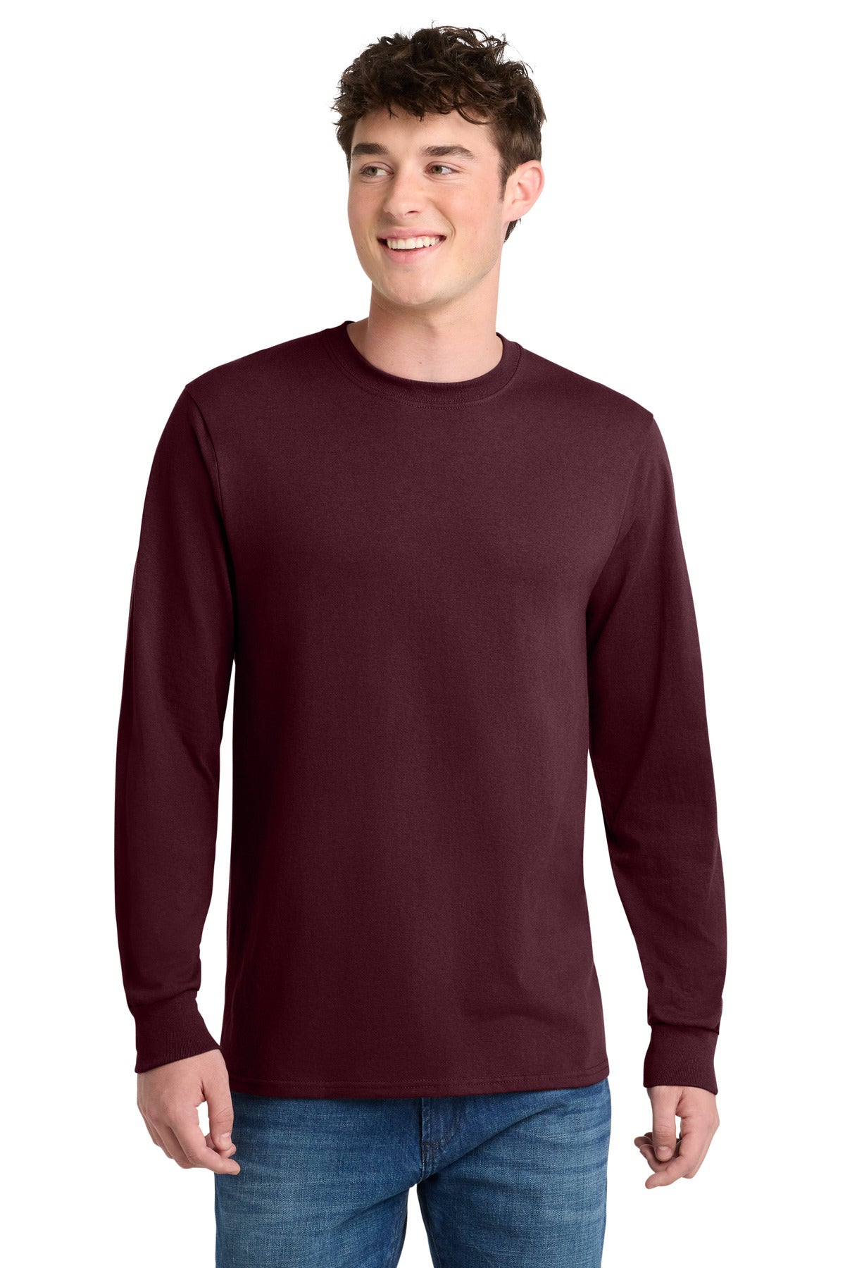 PC55LST_athleticmaroon_model_front.jpg