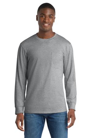 PC61LSPT Tall Long Sleeve Essential Pocket Tee