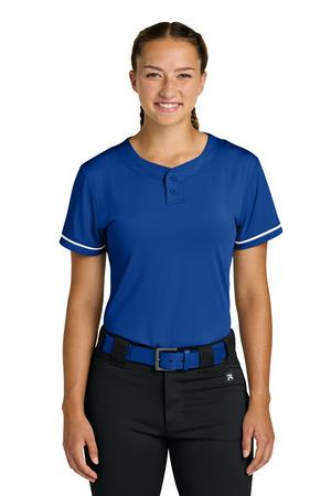 RW7220 Women's Select 2-Button Softball Jersey