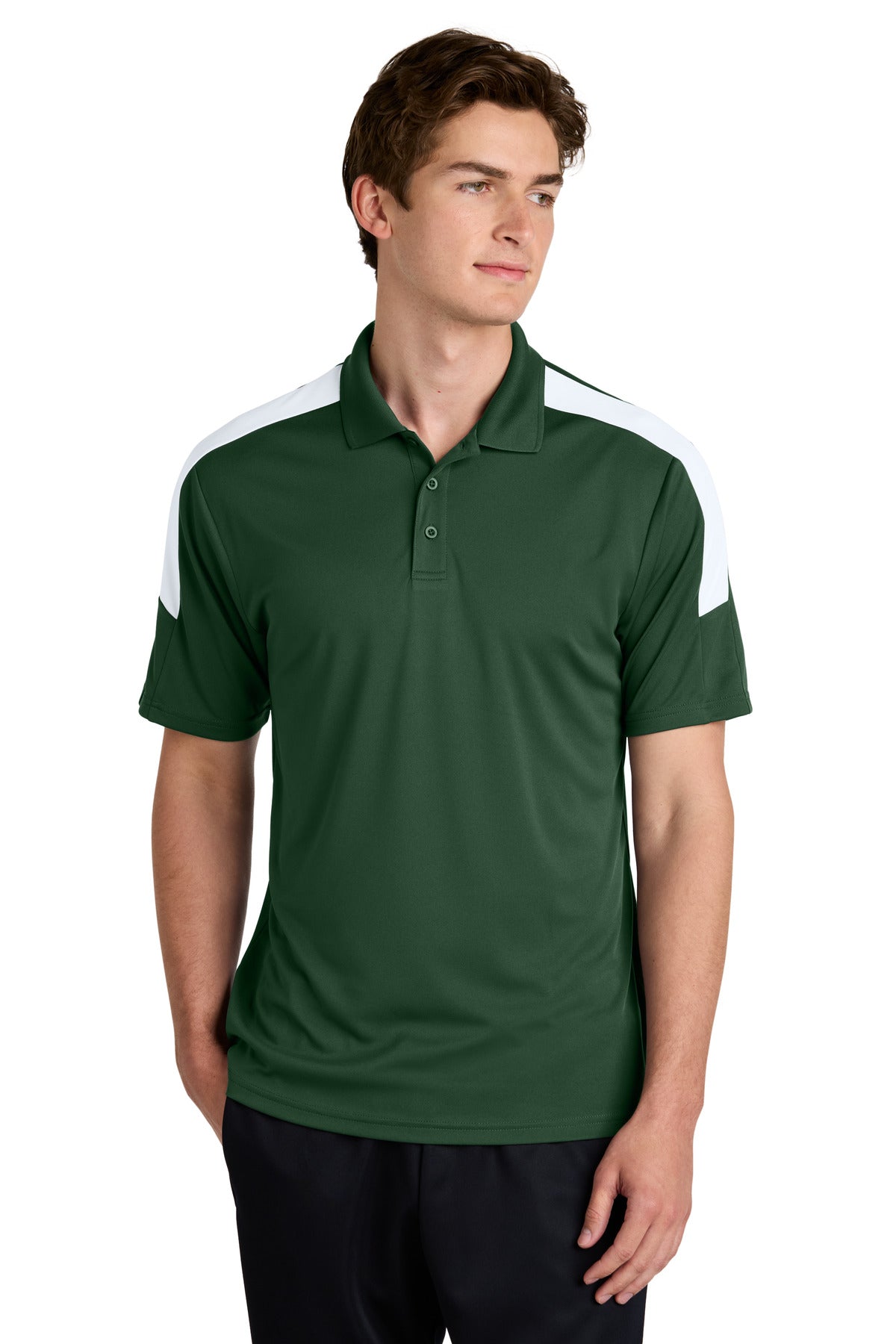 ST104_forestgreenwhite_model_front.jpg