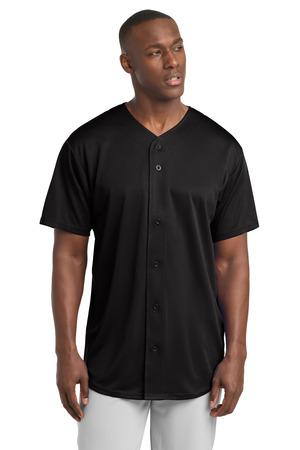 ST220 PosiCharge Tough Mesh Full-Button Jersey