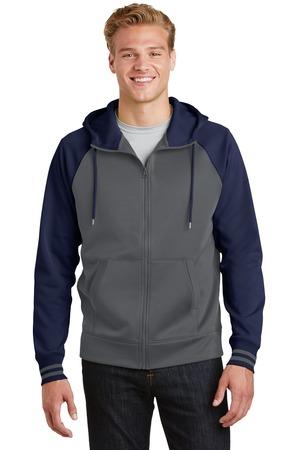 ST236 Sport-Wick Varsity Fleece Full-Zip Hooded Jacket
