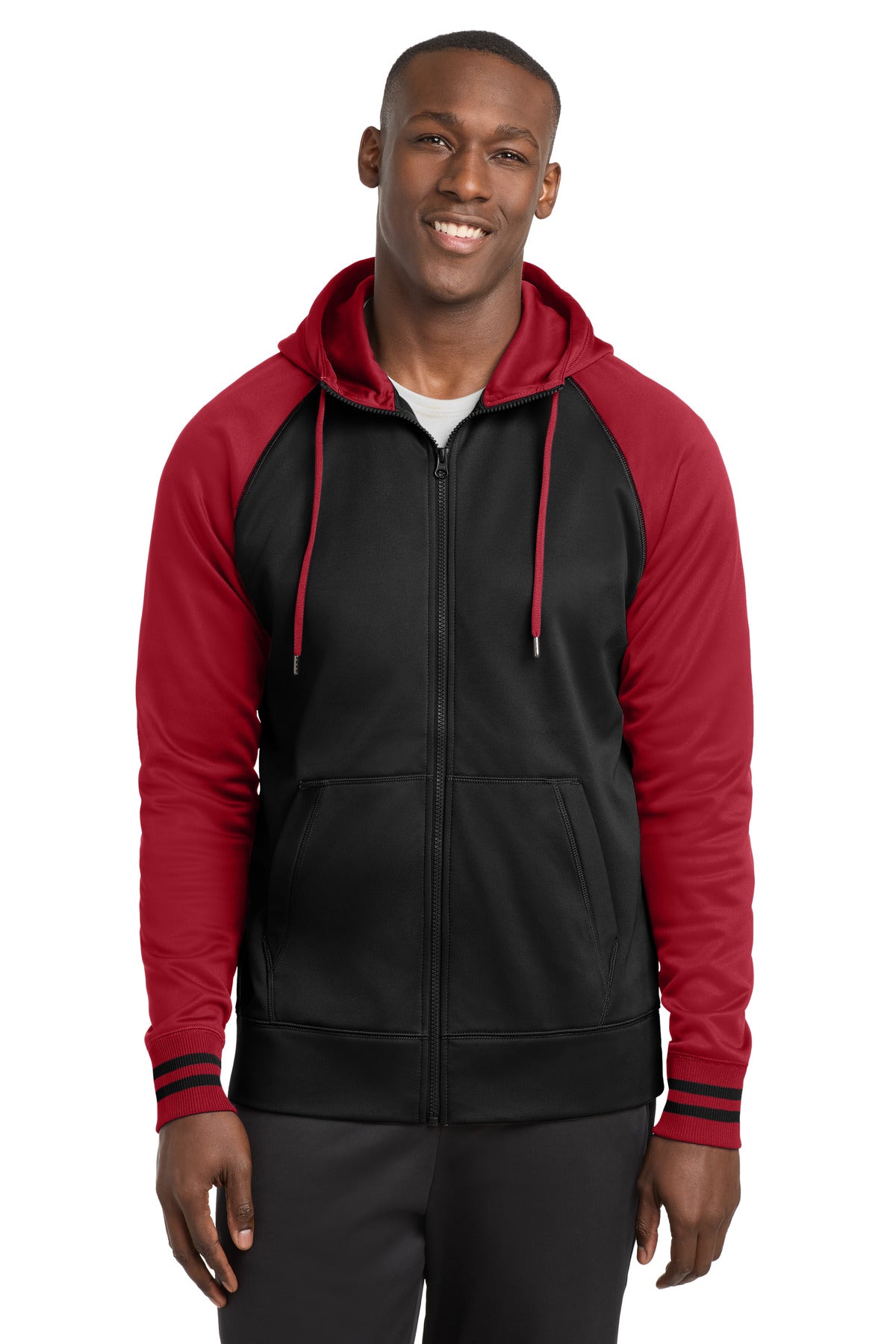 ST236_blackdeepred_model_front.jpg