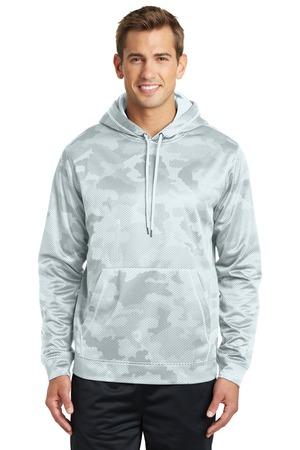 ST240 Sport-Wick CamoHex Fleece Hooded Pullover