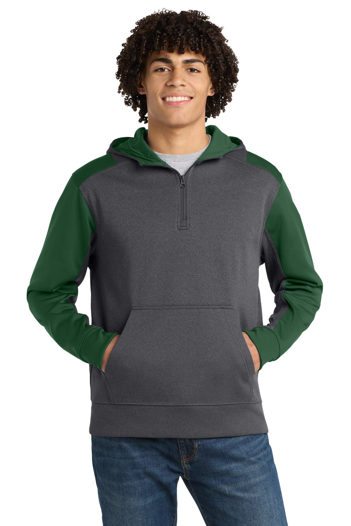 ST249_graphiteheatherforestgreen_model_front.jpg
