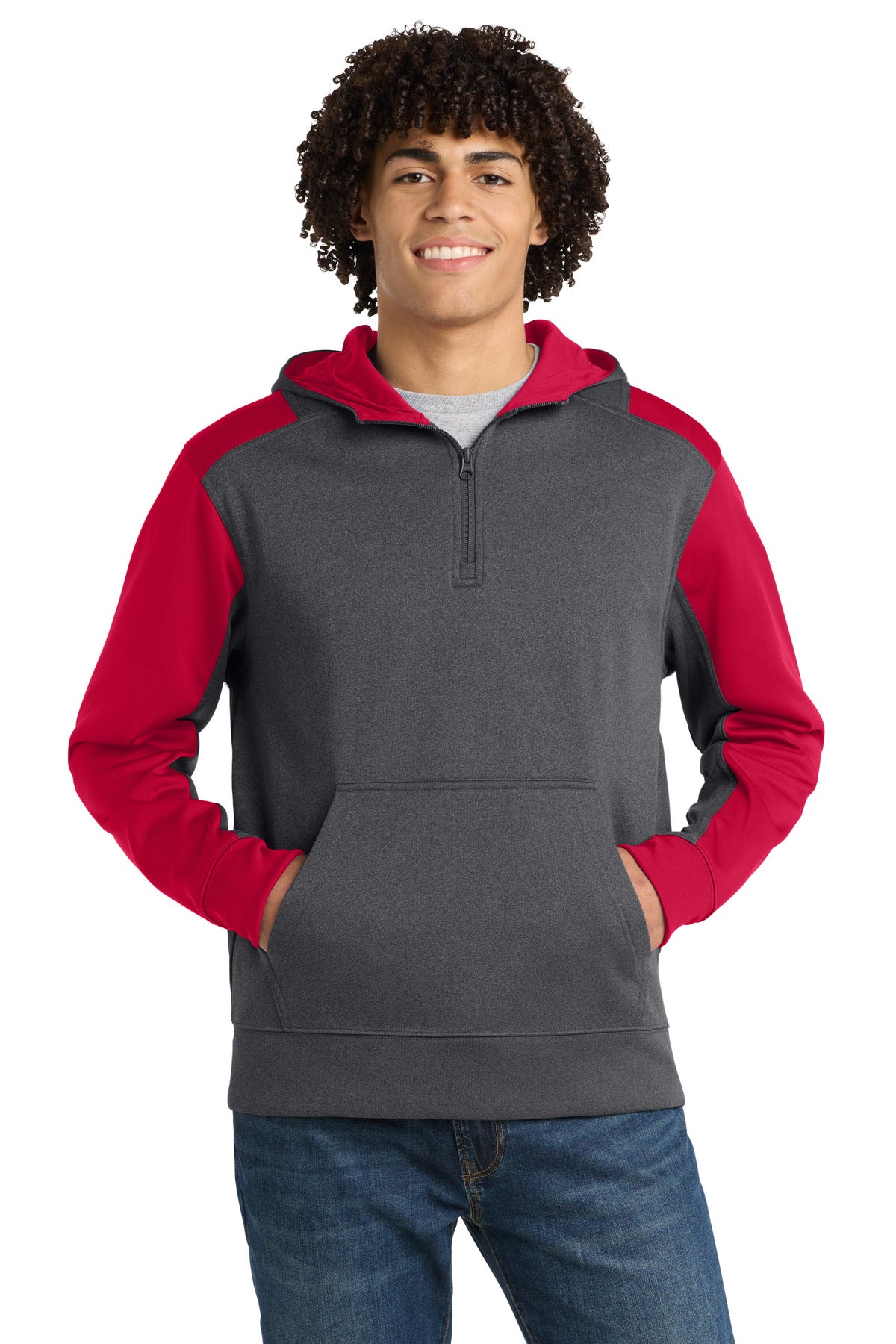 ST249_graphiteheathertruered_model_front.jpg