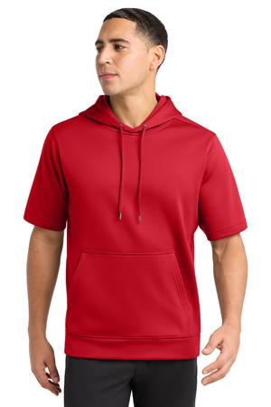 ST251 Sport-Wick Fleece Short Sleeve Hooded Pullover