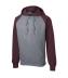 ST267 Raglan Colorblock Pullover Hooded Sweatshirt
