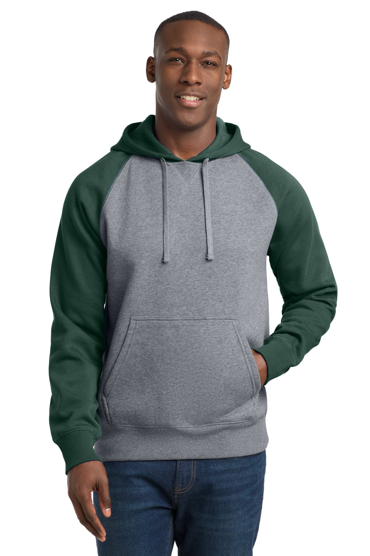 ST267_forestgreenvintageheather_model_front.jpg