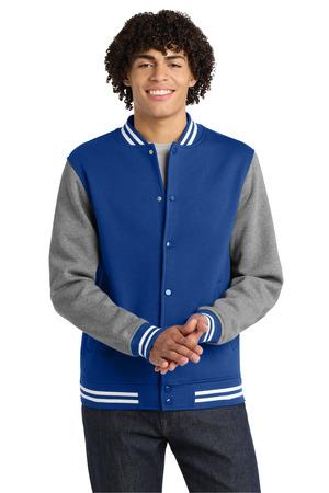 ST270 Fleece Letterman Jacket