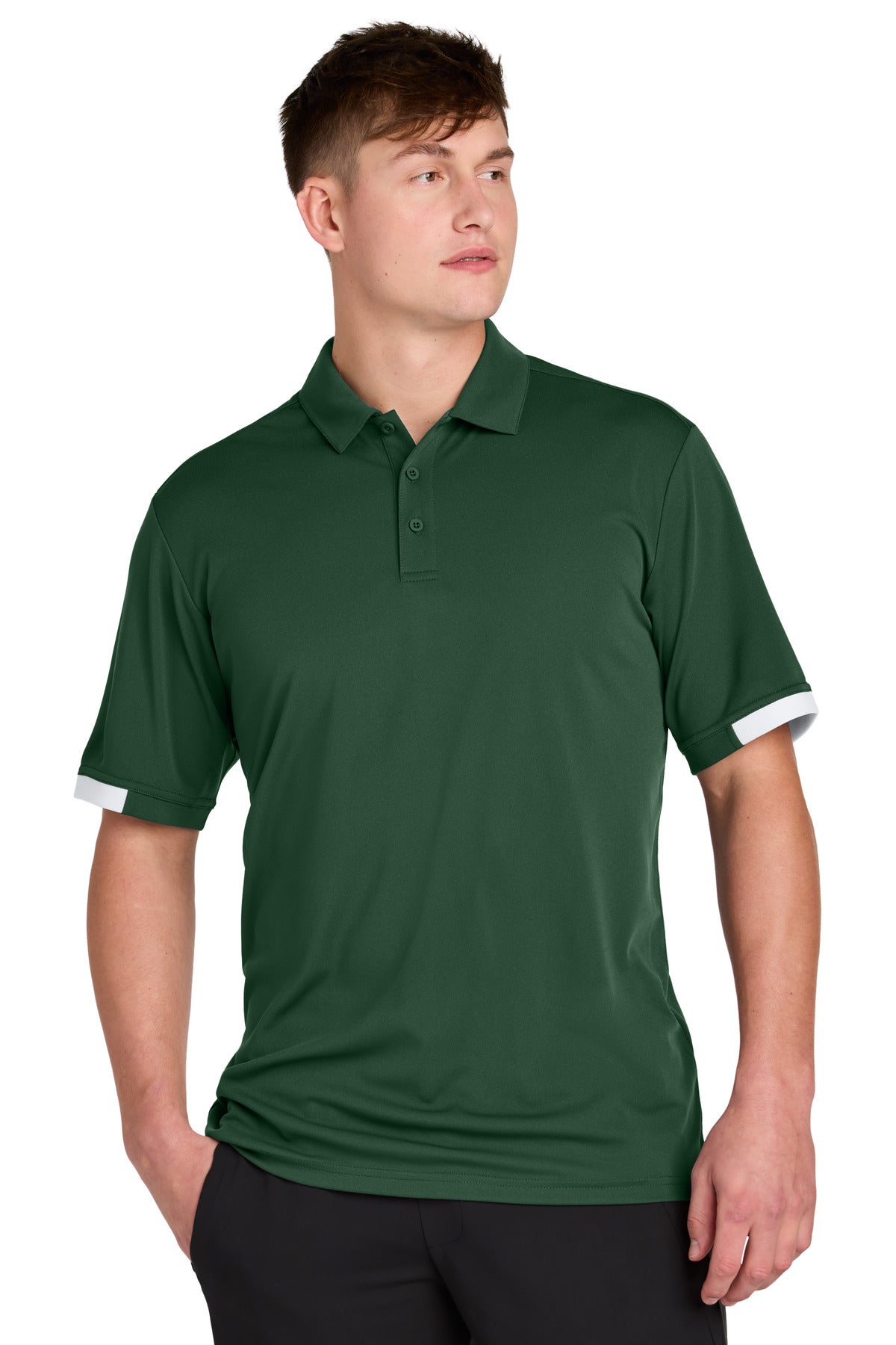 ST444_forestgreenwhite_model_front.jpg