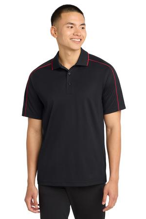ST653 Micropique Sport-Wick Piped Polo