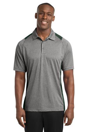 ST665 Heather Colorblock Contender Polo