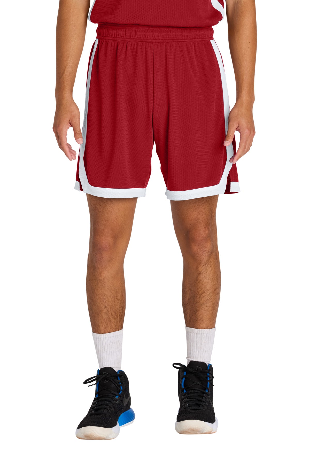 ST901_deepredwhite_model_front.jpg
