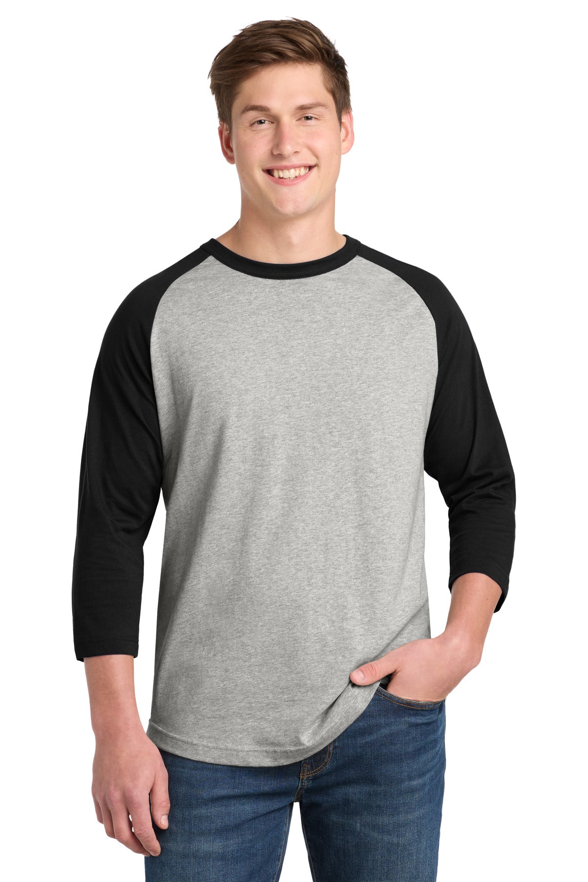 T200_heathergreyblack_model_front.jpg