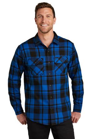 W668 Plaid Flannel Shirt