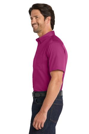 W809 Short Sleeve SuperPro React Twill Shirt