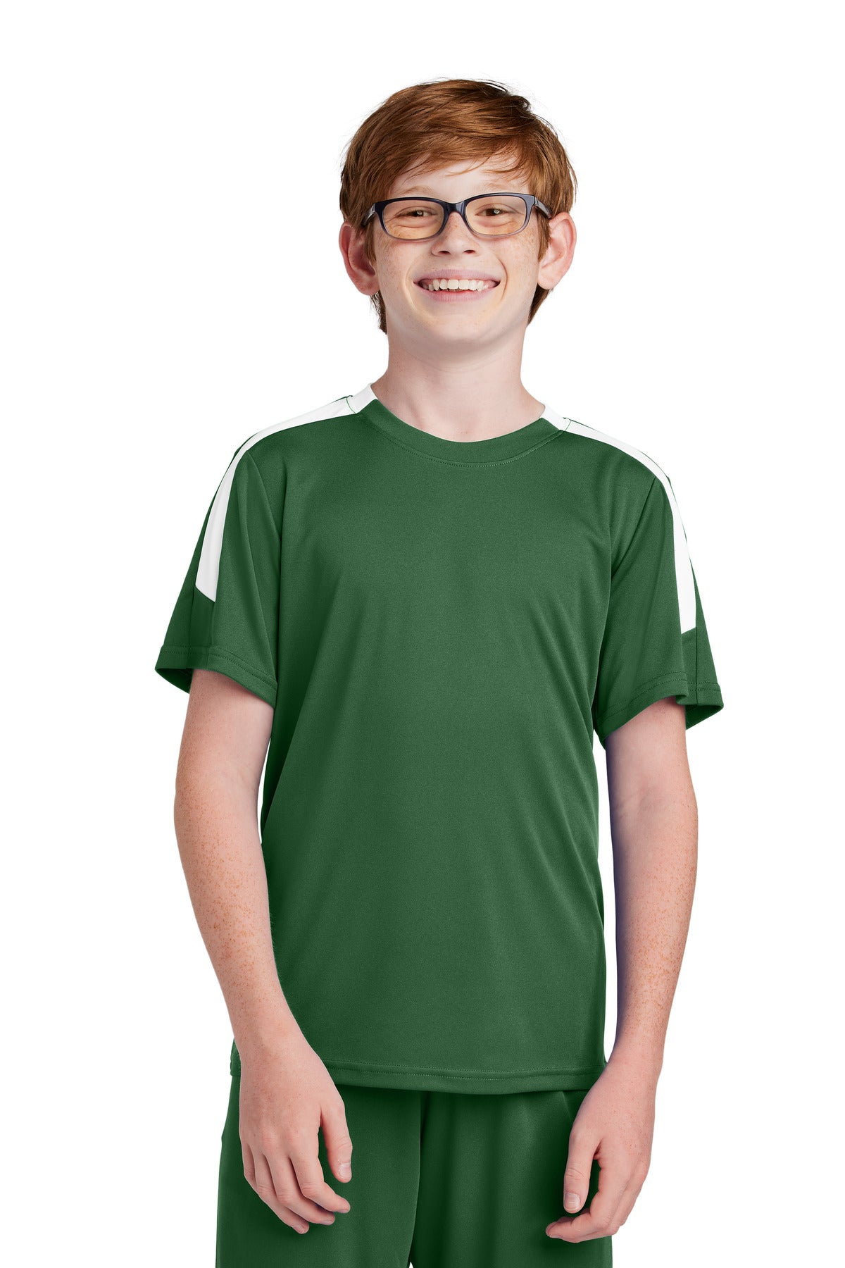 YST100_FORESTGREENWHITE_Model_Front.jpg