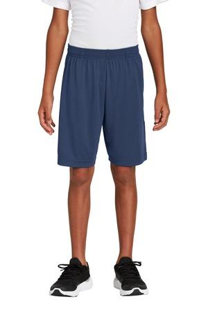 YST355P Youth PosiCharge Competitor Pocketed Short