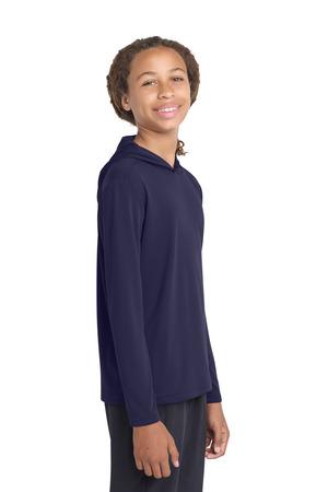YST358 Youth PosiCharge Competitor Hooded Pullover