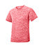 YST390 Youth PosiCharge Electric Heather Tee