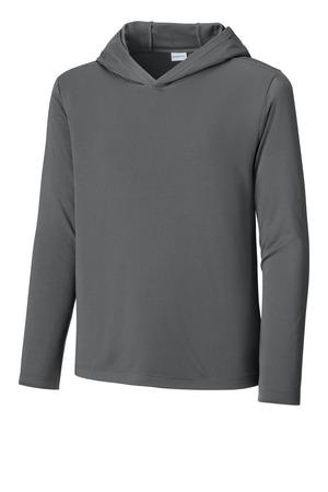 YST420LSH Youth Posi-UV Pro Long Sleeve Hoodie