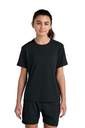 YST440 Youth Club Short Sleeve Crew