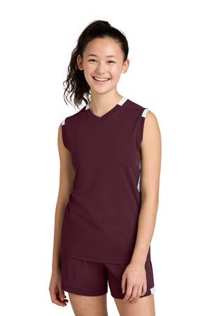 YST441 Youth Club Sleeveless V-Neck