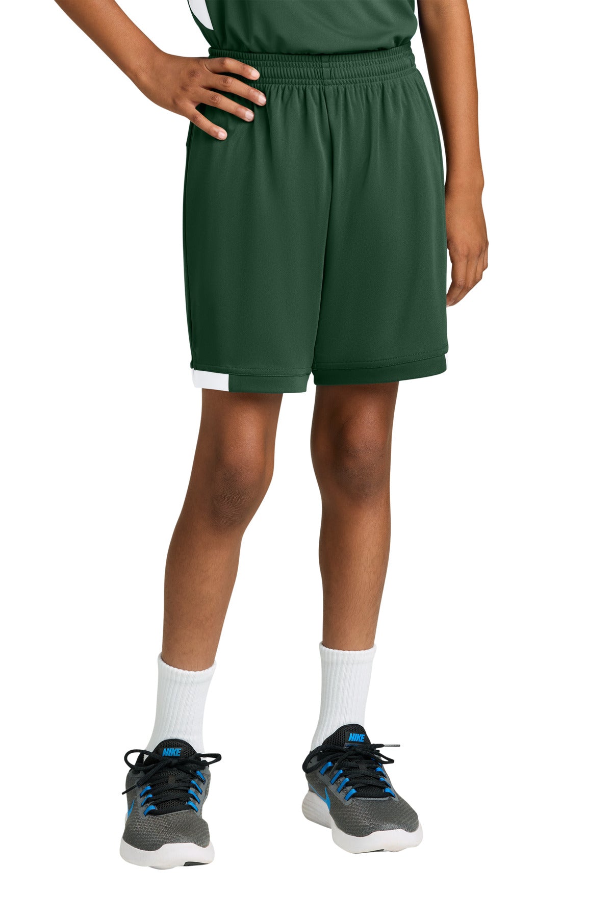 YST4420_forestgreenwhite_model_front.jpg