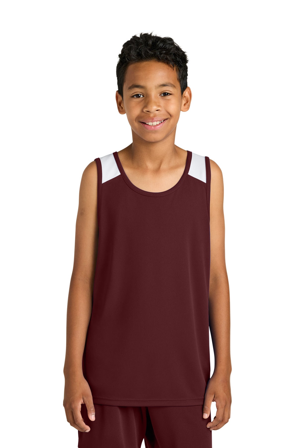 YST446_maroonwhite_model_front.jpg