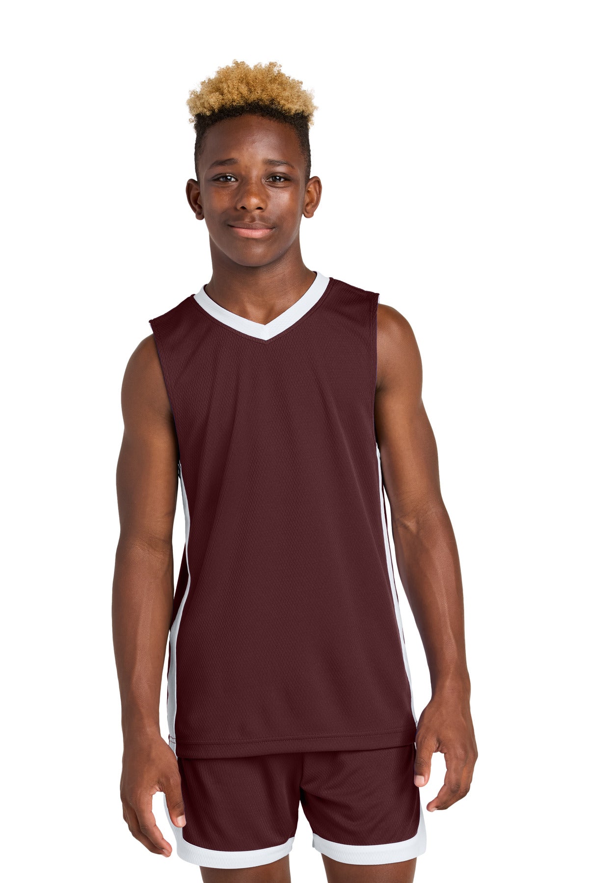 YST900_maroonwhite_model_front.jpg